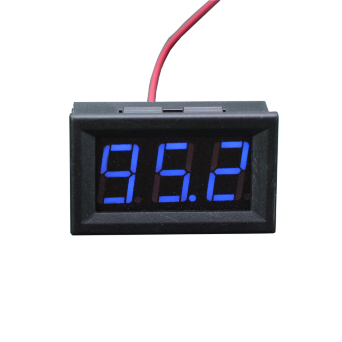 1x Mini Dc 5-120v  Voltage Volt Meter Voltmeter Blue Led Panel 3-digital Display